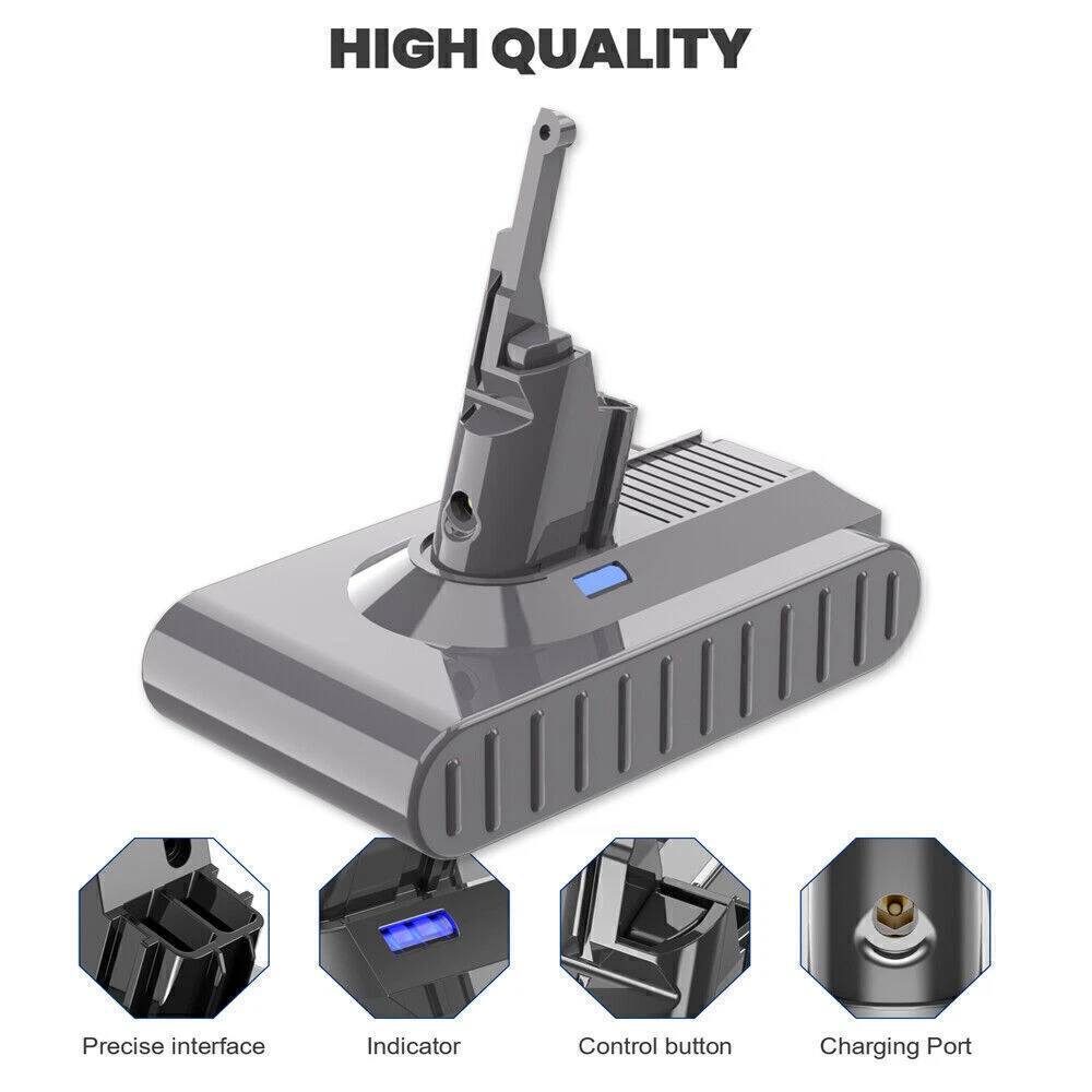 Replacement for DYSON V8 Battery Cordless Vacuum Cleaner V8 SV10 Absolute Animal