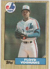 1987 TOPPS FLOYD YOUMANS #105