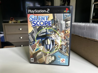 Silent Scope - PlayStation 2 PS2 - Complete In Box CIB - 2000 Konami