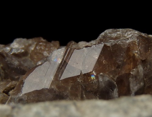 AXINITE-(Fe) crystals !!! - FRANCE - Alps - Grenoble - Le Bourg-d'Oisans /pk231 - Picture 13 of 13
