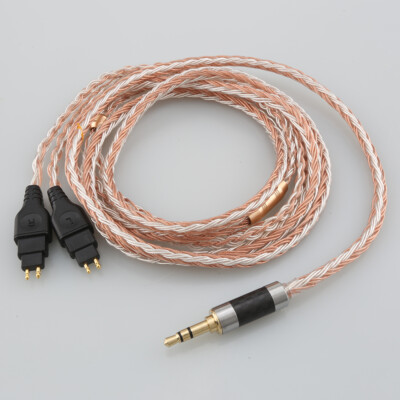 16Core OCC Silver Plated Headphone Cable for Sennheiser HD580 HD600 HD650 HD6xx