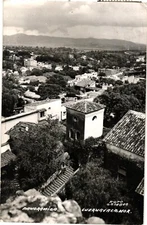 Panorama Cuernavaca Morelos Mexico RPPC Real Photo Postcard c1941