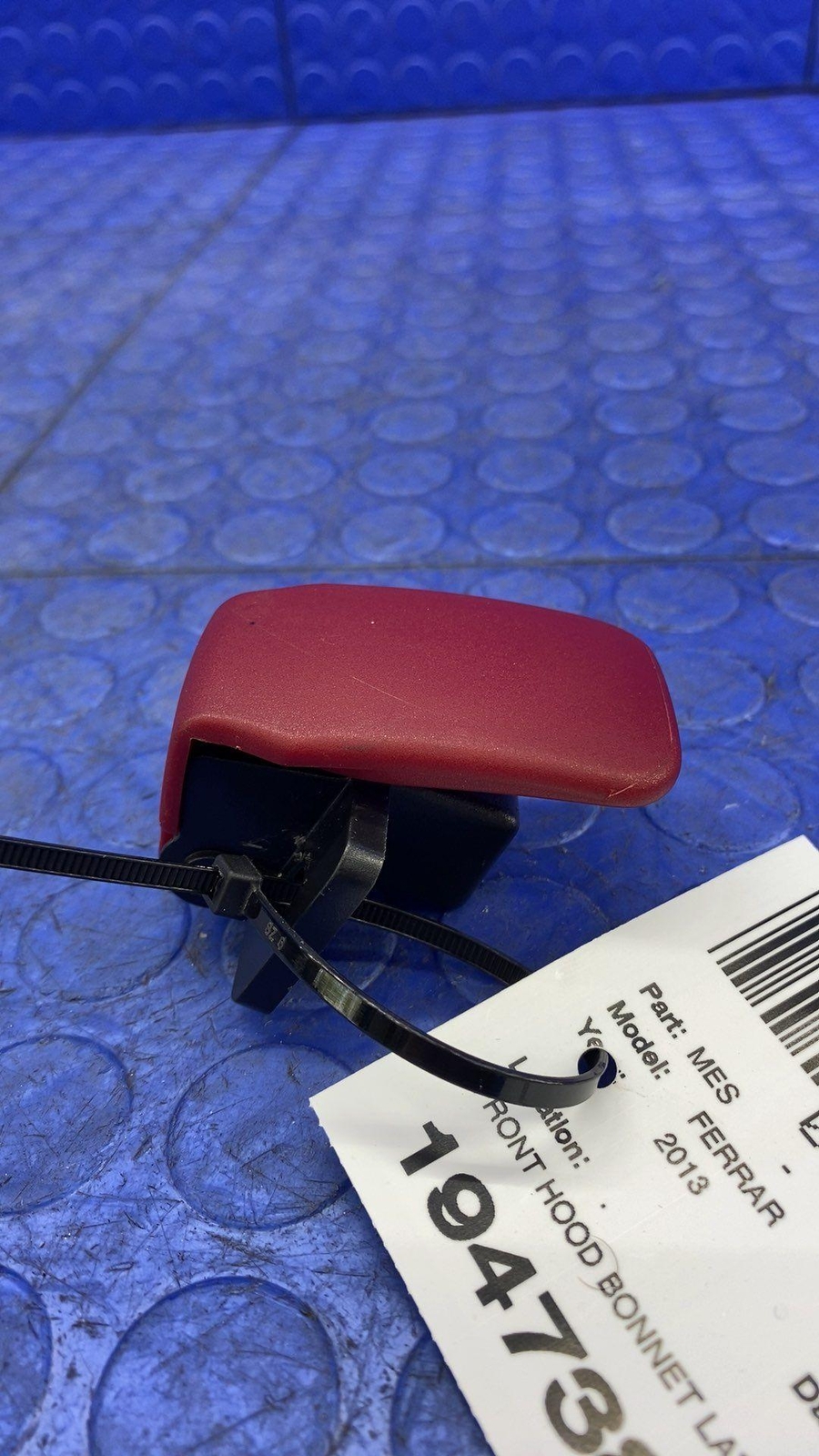 2008-2014 FERRARI CALIFORNIA FRONT HOOD BONNET LATCH HANDLE SWITCH OEM