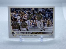 2022 Topps Series 1 -  Slam Diego Returns - Card #125 - San Diego Padres