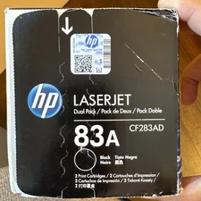 HP CF283AD Black Ink Toner Cartridge Only 1 Cartridge