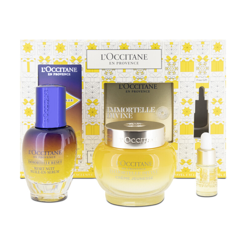 L'Occitane Luxury Immortelle Skincare Set | eBay