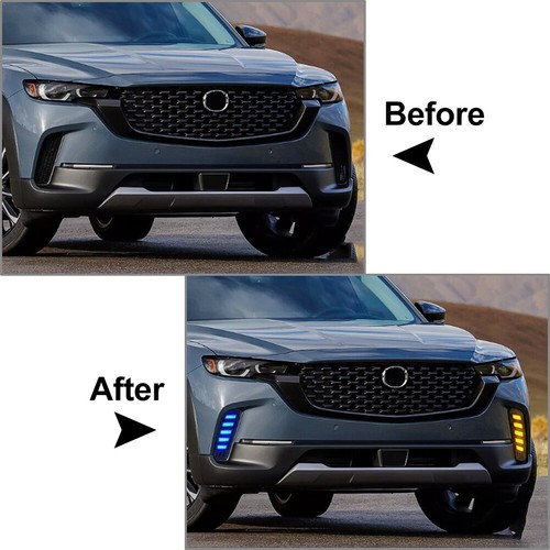 Front Fog Light LED Daytime Running Light For Mazda CX-50 2023-2024 - Picture 16 of 16