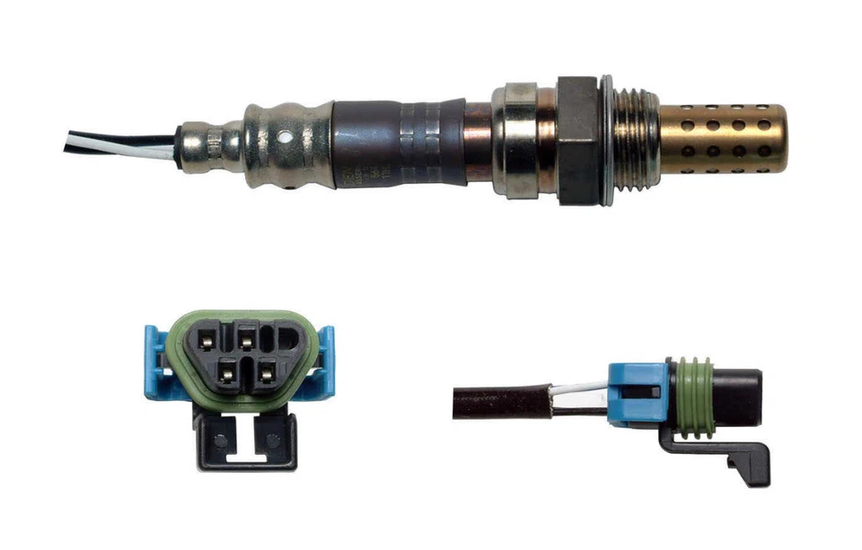 Sensor de oxígeno DENSO genuino aguas arriba y aguas abajo 4 piezas para Camaro/Caprice/SS Foto 2 de 4