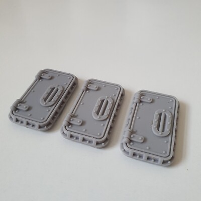 resin kit bash bits bulkhead doors model hatch
