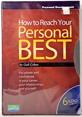How To Reach Your Personal Best / Gail Cohen ~ Sound Learning Solutions 6 CD Set
