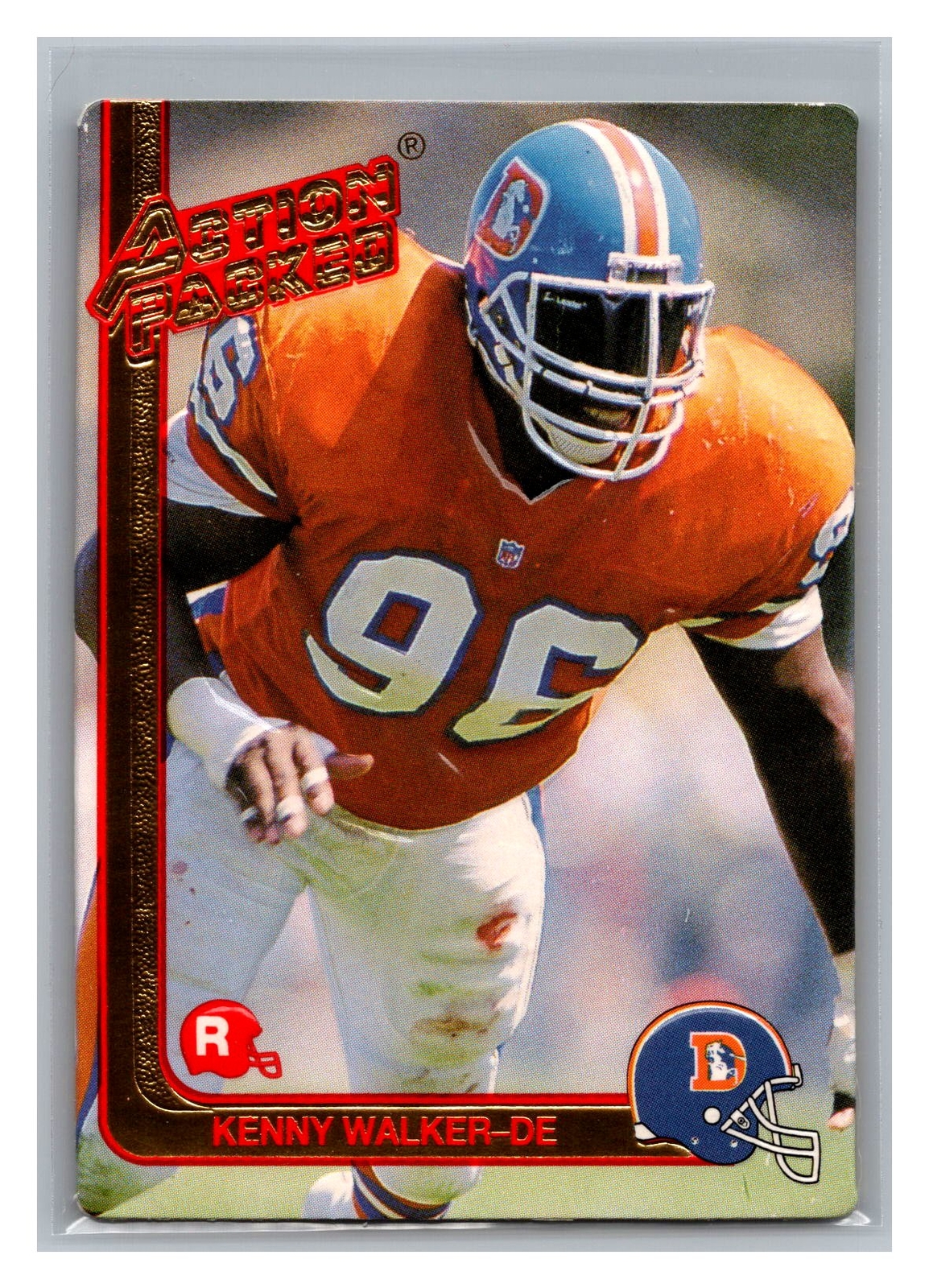 1991 Action Packed Rookie/Update #26 Kenny Walker