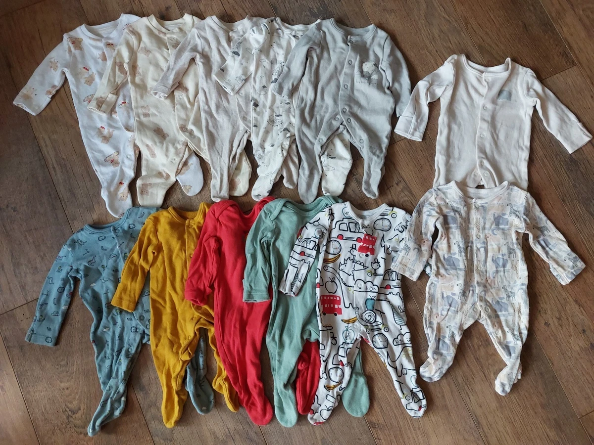 First size hotsell baby sleepsuits