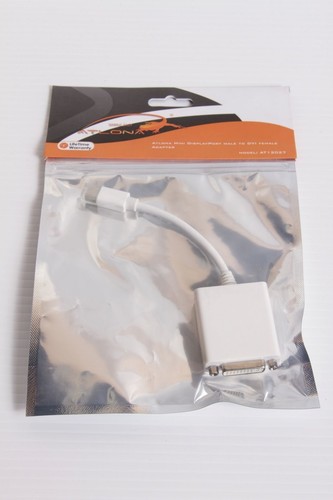 Atlona AT13027 Mini DisplayPort Male to DVI Female Cable Adapter for Mac - Picture 2 of 5