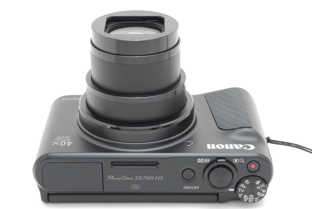 【美品】PSSX740HS PowerShot Canon キヤノン デジタルカメラ 光学40倍ズーム SX740