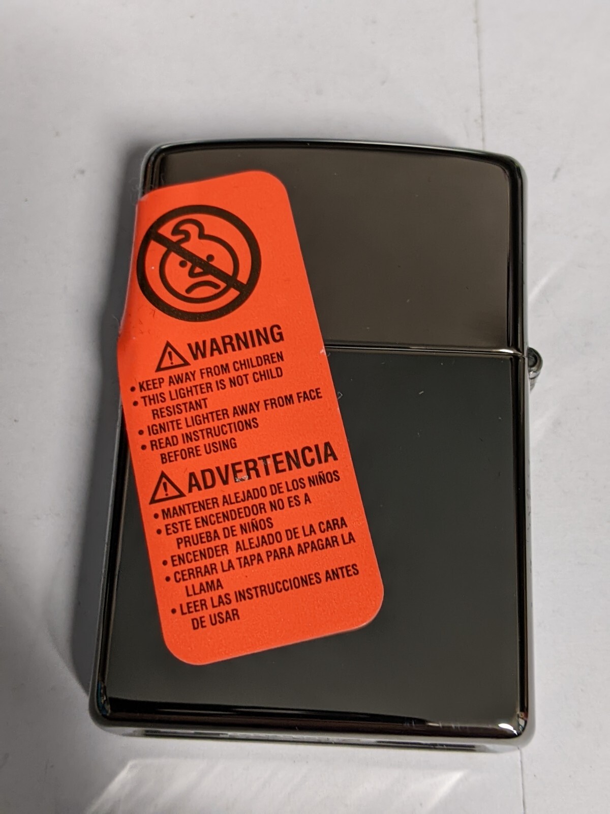 ZIPPO 2006 WOLF BLACK ICE LIGHTER SEALED IN BOX R1038