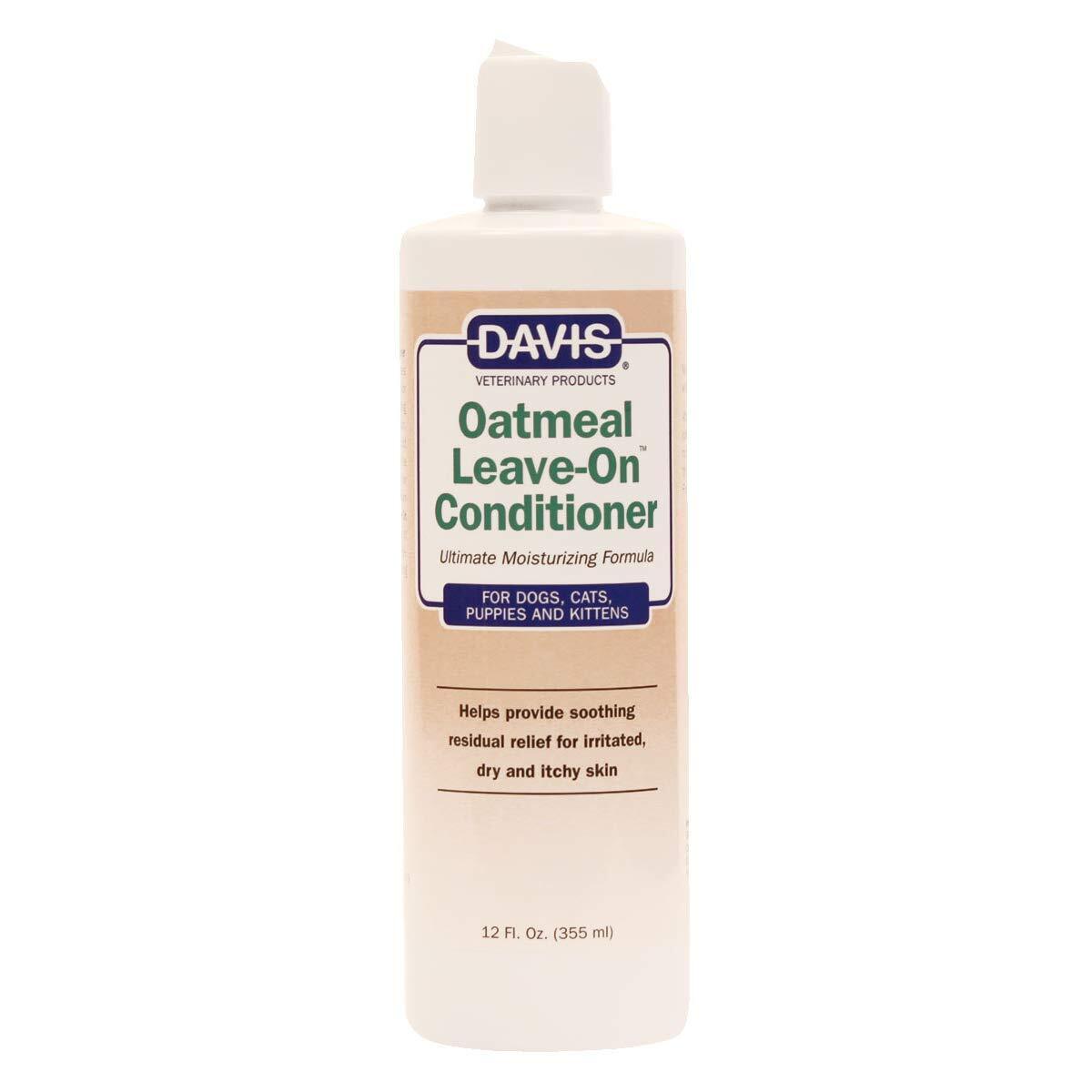 12 Ounce Oatmeal Leave On Conditioner for Dogs Cats Dry Skin Relief