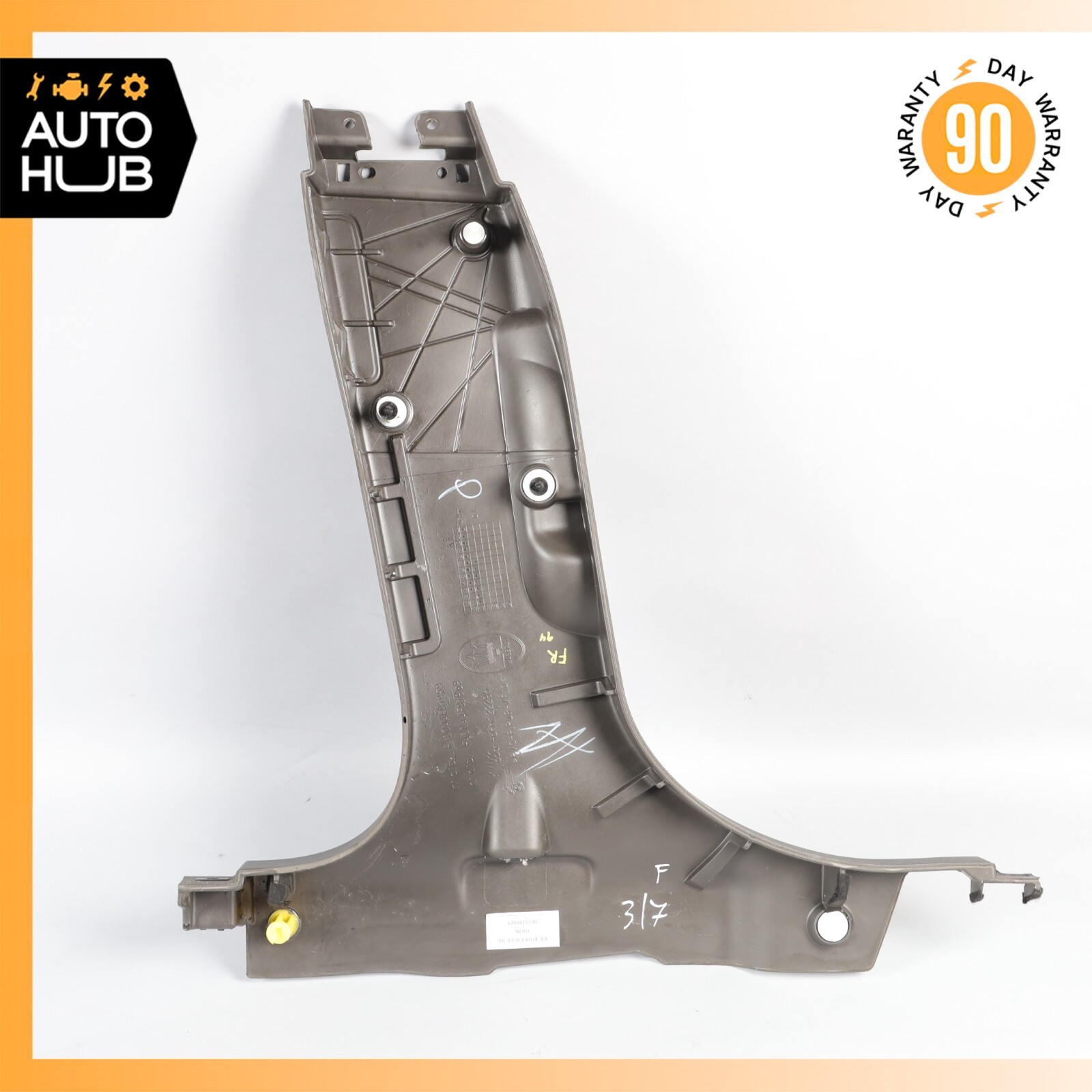 14-22 Maserati Quattroporte M156 Right Side Lower B-Pillar Cover Trim OEM 69k