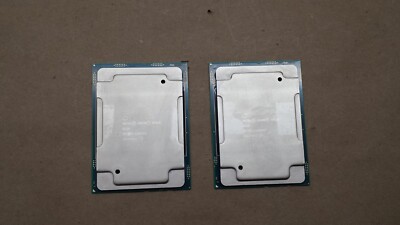 LOT OF 2 INTEL XEON GOLD 6126 SR3B3 PROCESSORS (PR814)