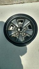 1971-1972 Chevrolet Chevelle Oem  5-spoke Rally 15 X 7 Steel Wheel- Gray