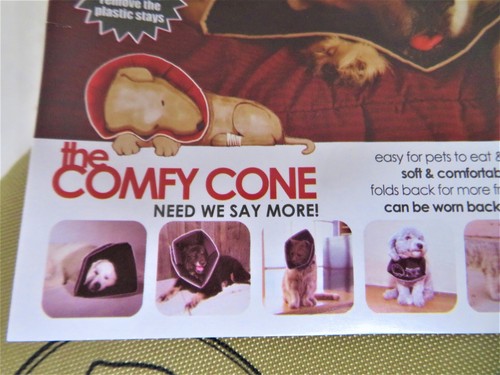 The Comfy Cone Soft Recovery Collar by All Four Paws Tan Size SMALL LONG - NEW - Picture 15 of 15