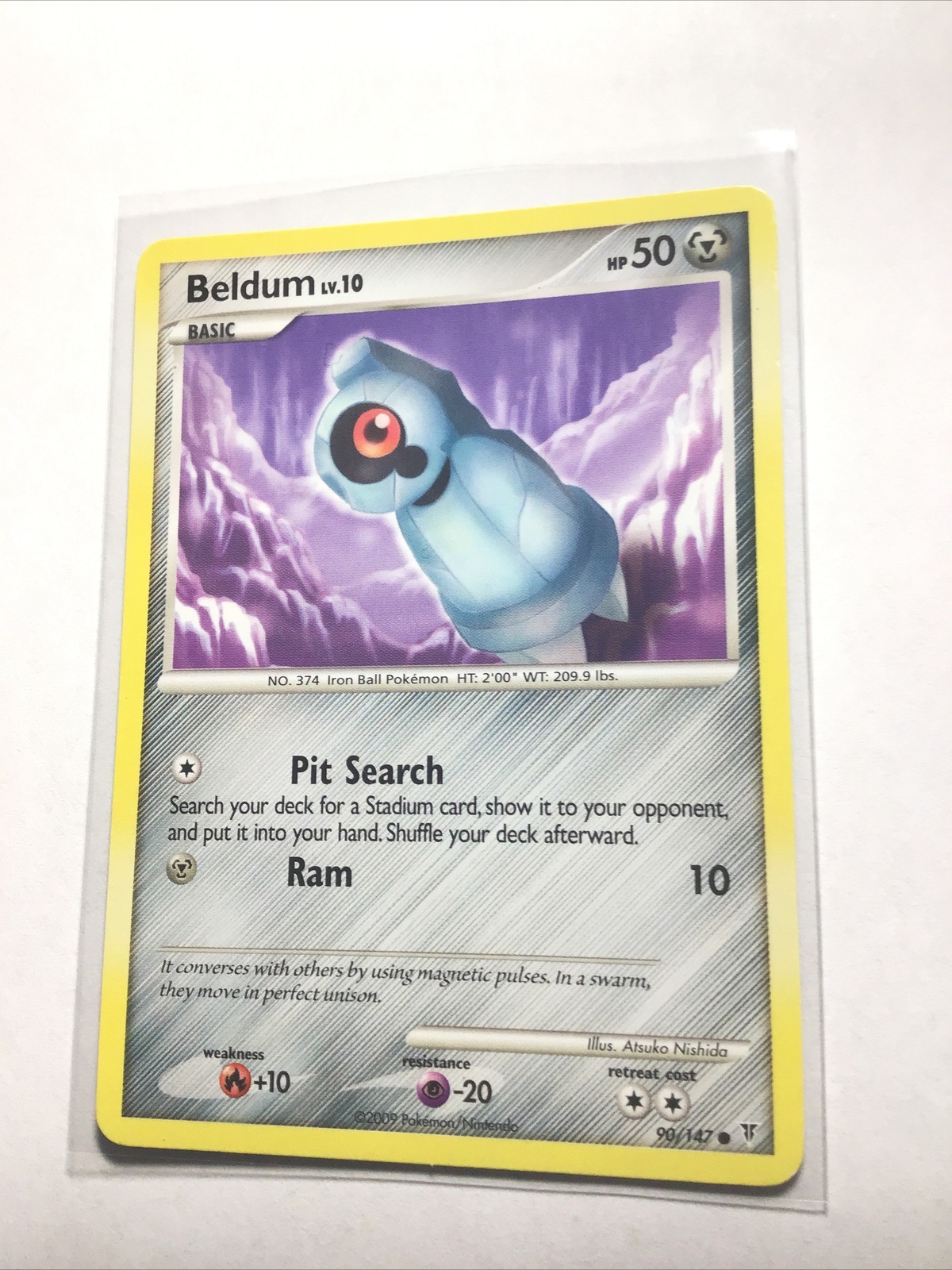 BELDUM - 90/147 - Supreme Victors - Pokemon Card - LP