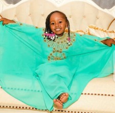 SALE Dubai Girls Dress Kids Abaya Moroccan caftan Kids jilbab Kids Jellabiya 112