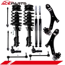 12x Front Strut Rear Shock Suspension Kit For Ford Mustang Base GT 2005-2009