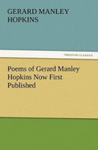 Gerard Manley Hopki Poems of Gerard Manley Hopkins Now First Publish (Paperback) - Picture 1 of 1
