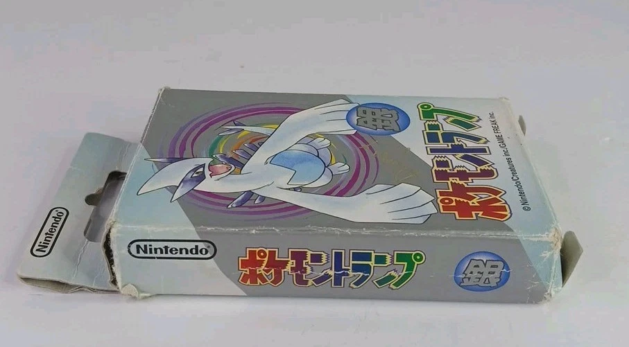 Nintendo Pokemon Silver Lugia Poker Deck Cards Set 1999 Used Japan - Image 3 of 4