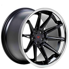 20x920x10 Ferrada Wheels Cm2 Custom Matte Black With Chrome Lip Rims 4pcs