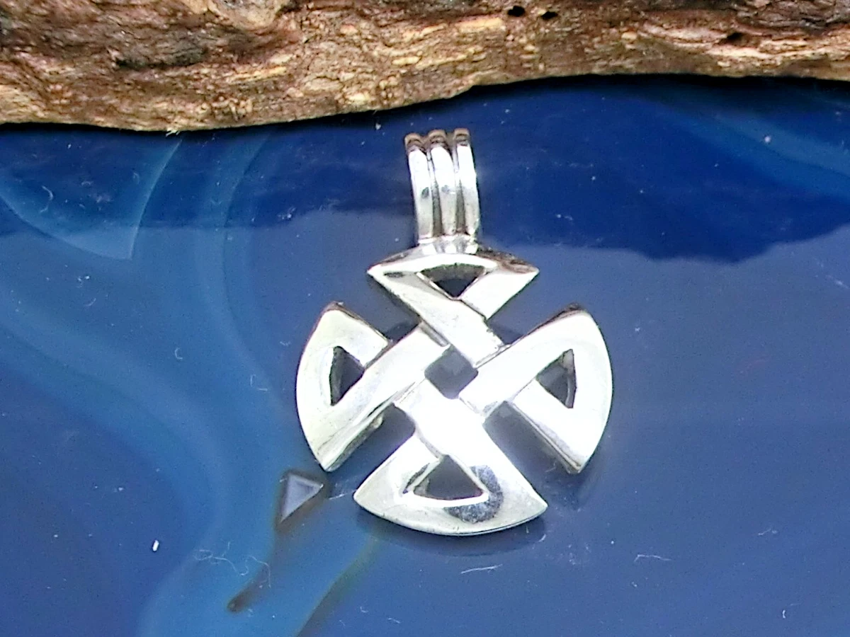 Collana Nodo Celtico Con Pietra Di Luna - Argento 925, Regalo