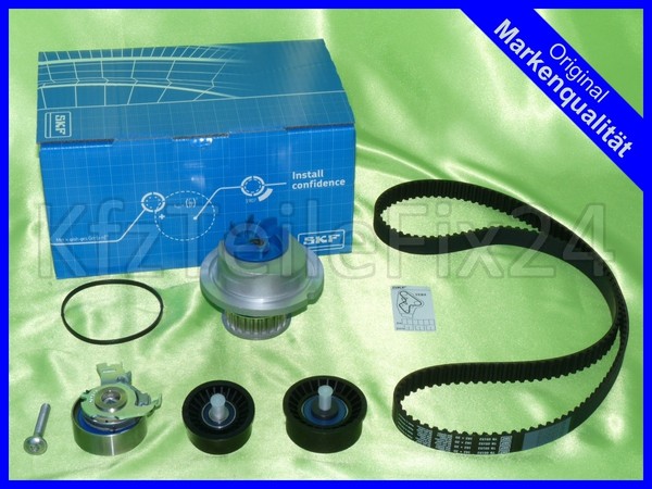 SKF Zahnriemen Satz SKF Wasserpumpe Opel Corsa C 1.4 / Vectra C Combo Meriva 1.6-image