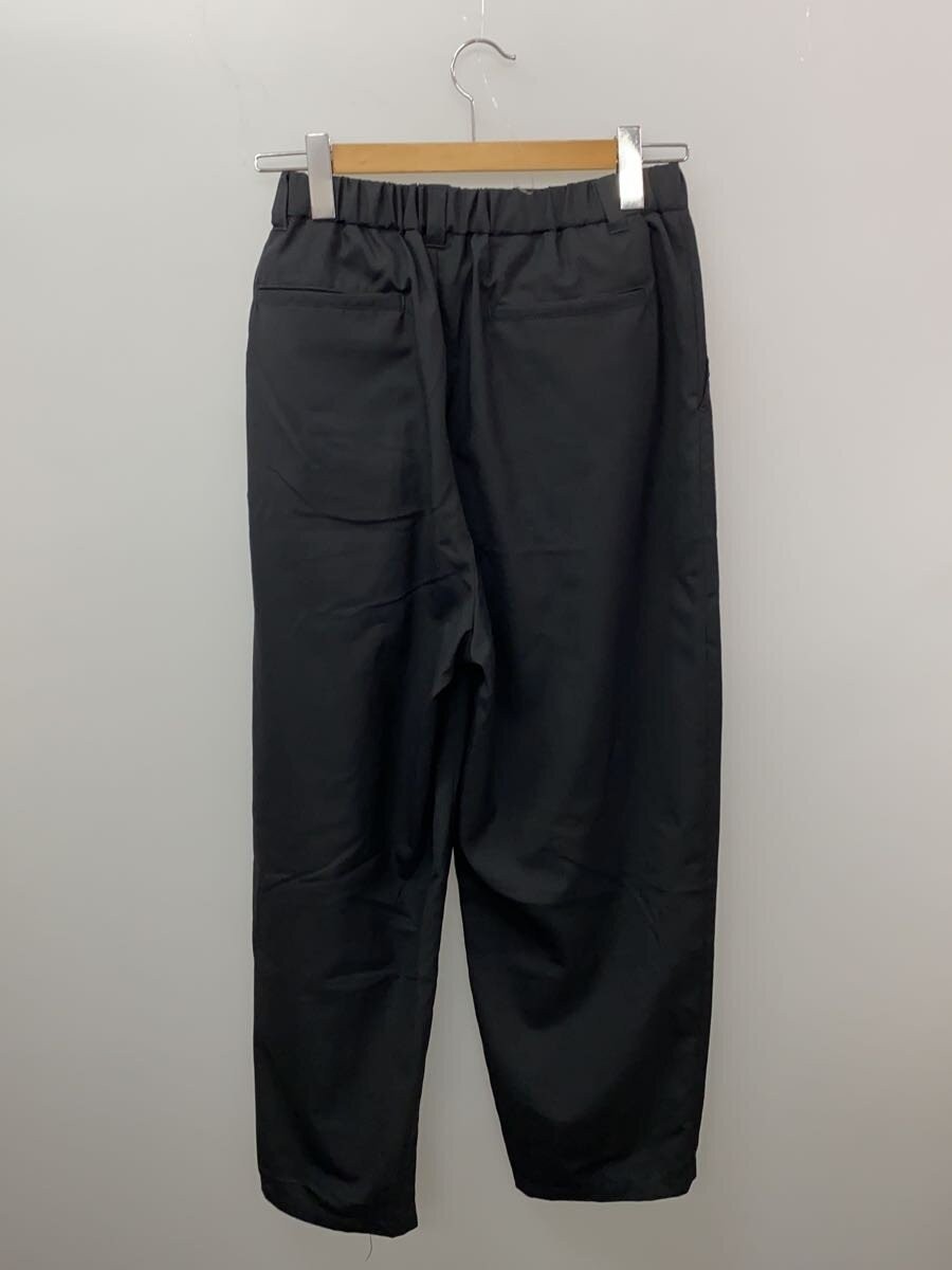 SOPHNET. Washable Summer Wool Tapered Pants black 2 View 2