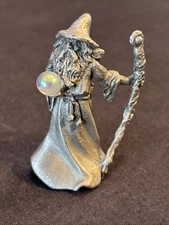 Rawcliffe Pewter Wizard with Globe