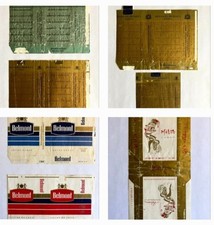 Empty Cigarette Pack Wrapper Collection