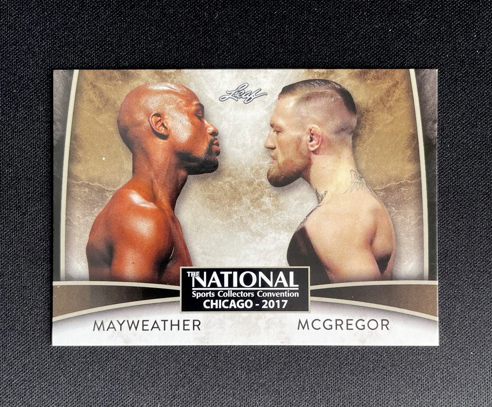 2017 Leaf National Convention Floyd Mayweather Jr Conor McGregor #VIP-02