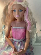 Barbie 28" Doll Tie Dye Style Best Fashion Friend Blonde Posable Beauty Toy