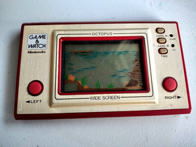 Nintendo OC-22 OCTOPUS LSI Game and Watch Used Japan Vintage Tested Retro