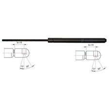 Metzger Gasfeder für Kofferraum für VW Eos Metzger Gasfeder für Kofferraum für VW Eos