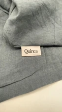 Quince European Linen Euro Sham Nightfall Bedding