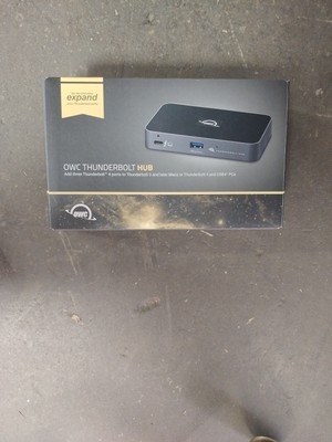OWC 5 Port Thunderbolt Hub - 60W Charging, (3) Thunderbolt 4 (USB-C) Ports