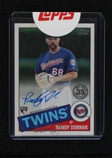 2020 Topps Update 1985 Topps Baseball Auto Randy Dobnak #85A-RDO Auto 0r8j