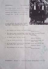 Volantino originale - Boetti, Salvo - Aktionsraum 1 del 1970,  Monaco