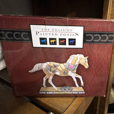 Trail of Painted Ponies Warm Charm Horse Resin Model Figurine Boxed