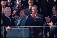 Washington DC USA Jimmy Carter 1977 Presidential Inauguration Swearing In