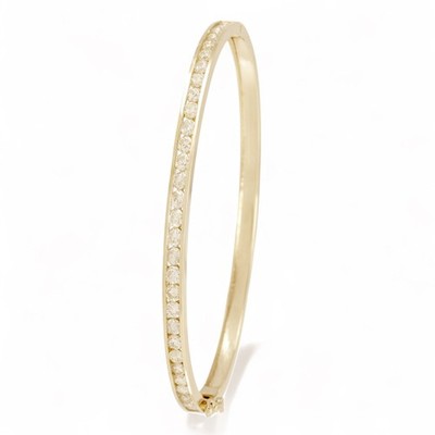 Yukizaki Select Jewelry OTHER BL5555.YG K18 yellow gold Bangle | eBay