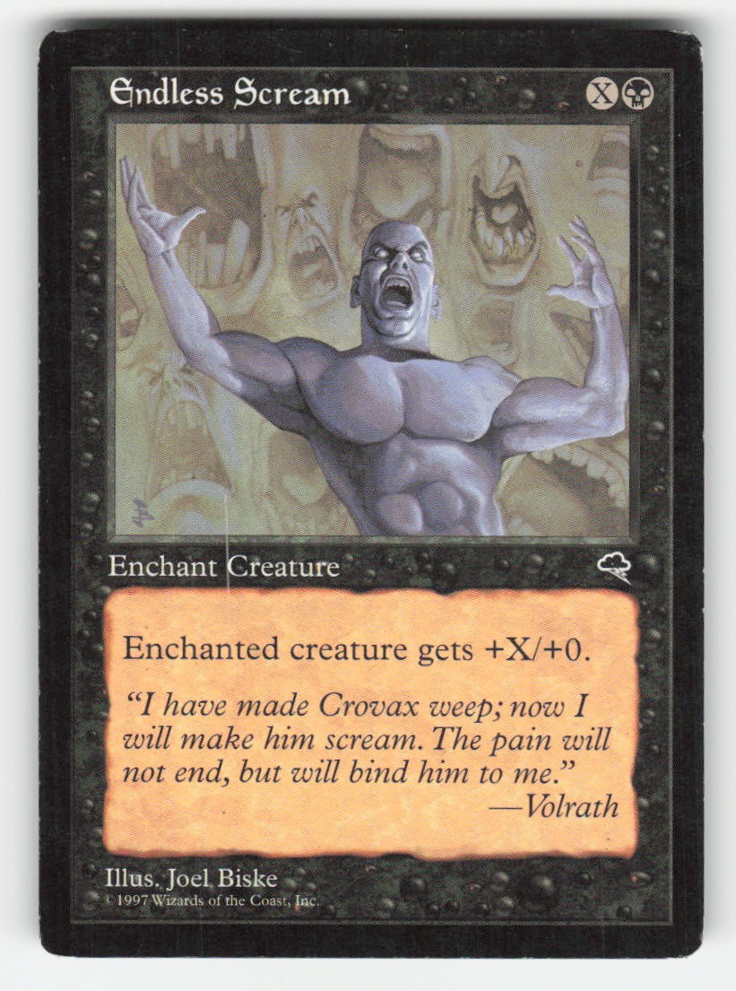 1997 Endless Scream Tempest 132 MTG