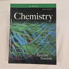Chemistry Zumdahl AP Edition 9th Edition High...