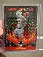 2022 Panini Mosaic - Hot Sauce Shohei Ohtani #HS-6 Green Mosaic Prizm