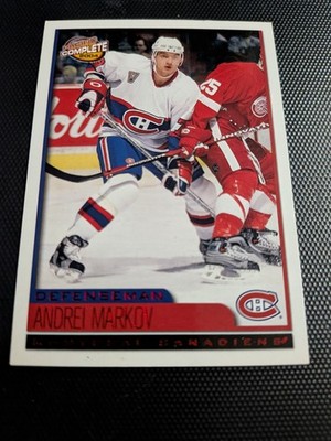 2003-04 Pacific Complete Red #293 Andrei Markov  92/99 MONTREAL CANADIENS